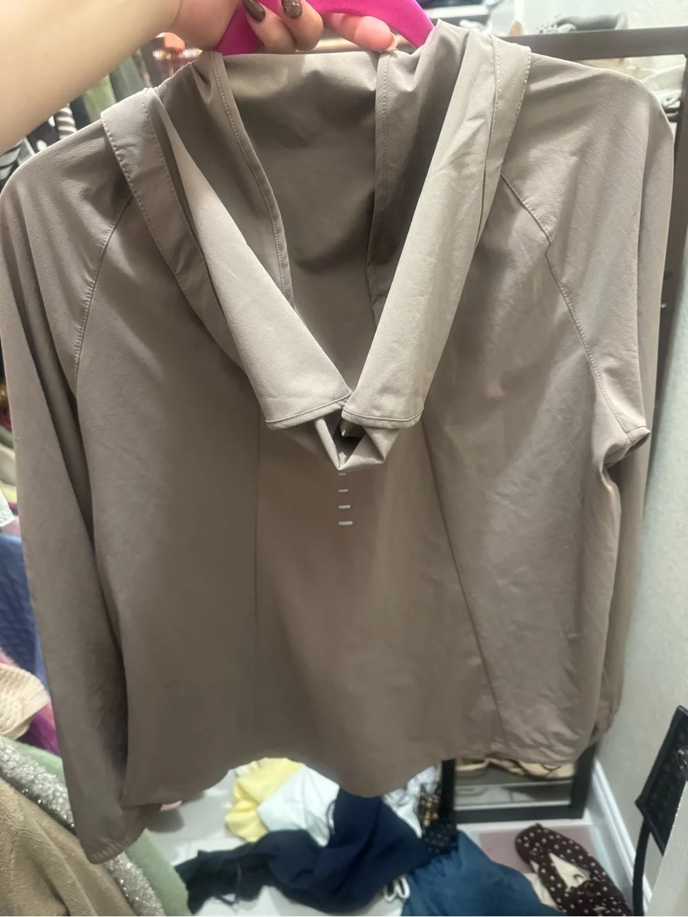 Nike Women's Utility Jacket in Light Taupe